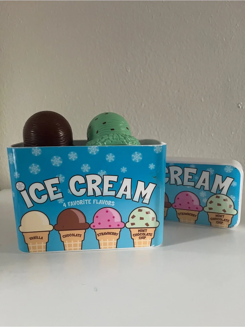 Ice Cream Play Set - Multicolor Pretend Toy Cones